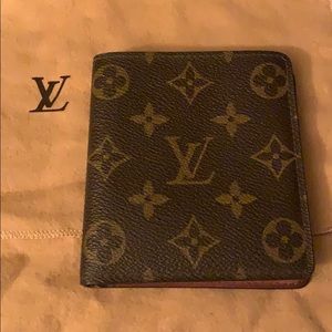 Louis Vuitton Vintage Billfold Wallet Monogram EUC